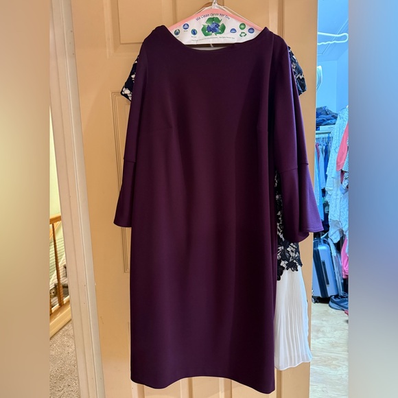 Calvin Klein Dresses & Skirts - Calvin Klein Plum Long Sleeve Dress